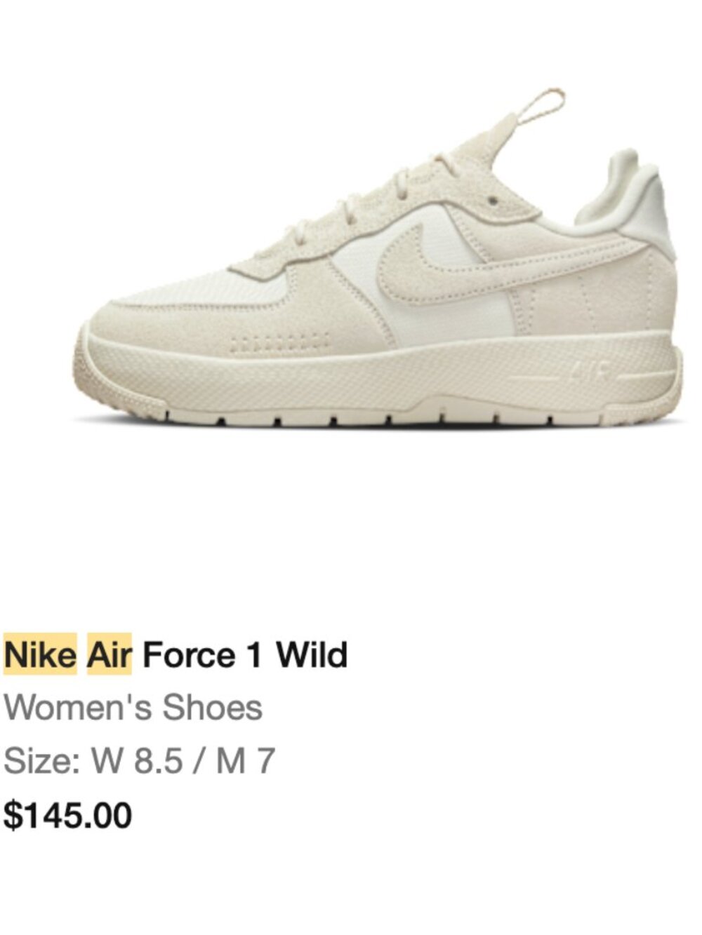 Nike Air Force 1 Wild